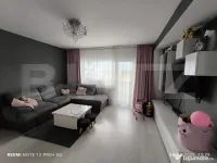Apartament cu 2 camere, 2 parcari, curte+foisor 
