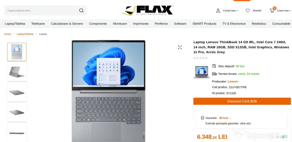 Lenovo ThinkBook 14 G9 SIGILAT Intel Core 7 240H 16GB 512SSD 14" 400Nit