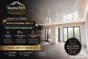 Tavane3da.ro Tavane Complete -Stretch Ceiling România din membrană (extensibile) 