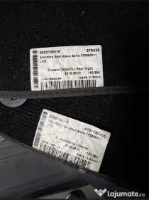 Covorase vara textil/mocheta originale Seat Ateca/Skoda Karoq