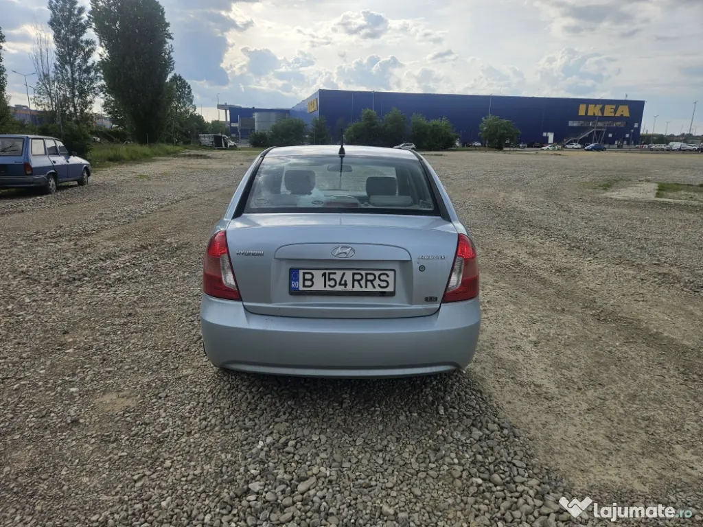 Hyundai accent 1.6 2007 benzina+gpl