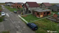 Casă la roșu, cu 4 dormitoare, P+M în noul cartier din C