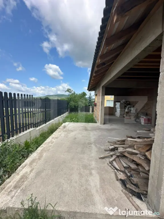 Casă individuală pe un nivel | 3 dormitoare | Stadiu de ro