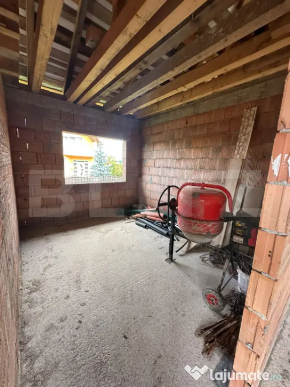 Casă individuală pe un nivel | 3 dormitoare | Stadiu de ro