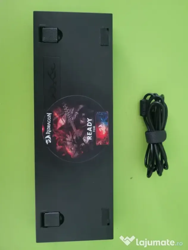 Tastatura mecanica gaming Redragon Fizz Pro K616 TKL RGB, negru, red switches, 5.0 bluetooth/2.4 Ghz/wired, USB type-C