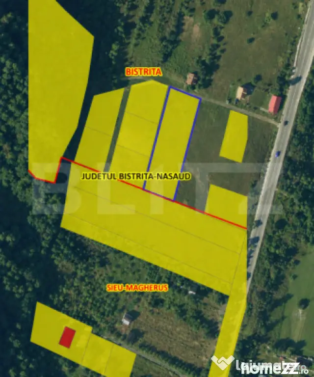 Teren intravilan parcelabil de vanzare, 29 arii - zona Groap - Bistrita (Bistrita-Nasaud)