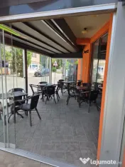 Afacere la cheie, cafenea 80mp, terasa 60mp, zona Bals 