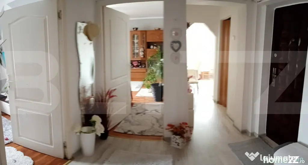 Apartament spatios cu 2 camera, 53 mp, zona Garii - Sfantu Gheorghe (Covasna)