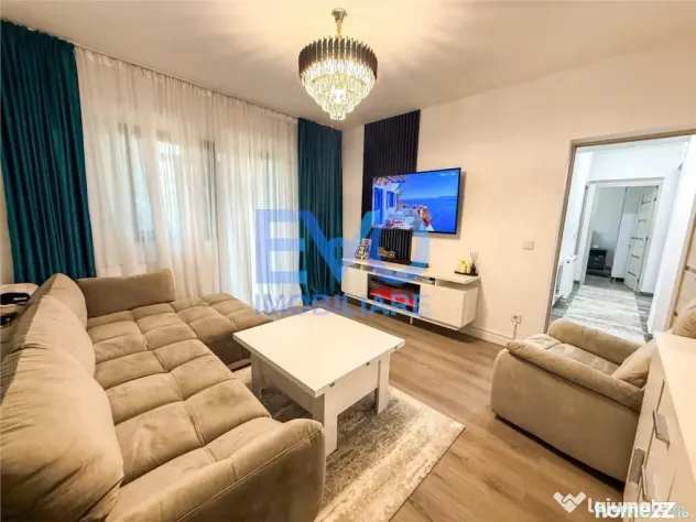 Apartament cu 2 camere, etajul 1, decomandat, geam la baie, - Rediu (Iasi)