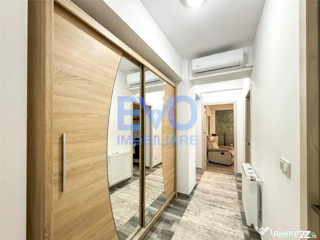 Apartament cu 2 camere, etajul 1, decomandat, geam la baie, - Rediu (Iasi)
