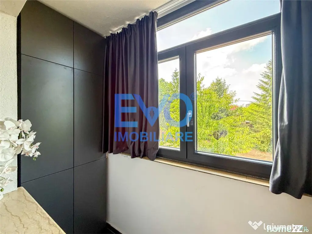 Apartament cu 2 camere, etajul 1, decomandat, geam la baie, - Rediu (Iasi)