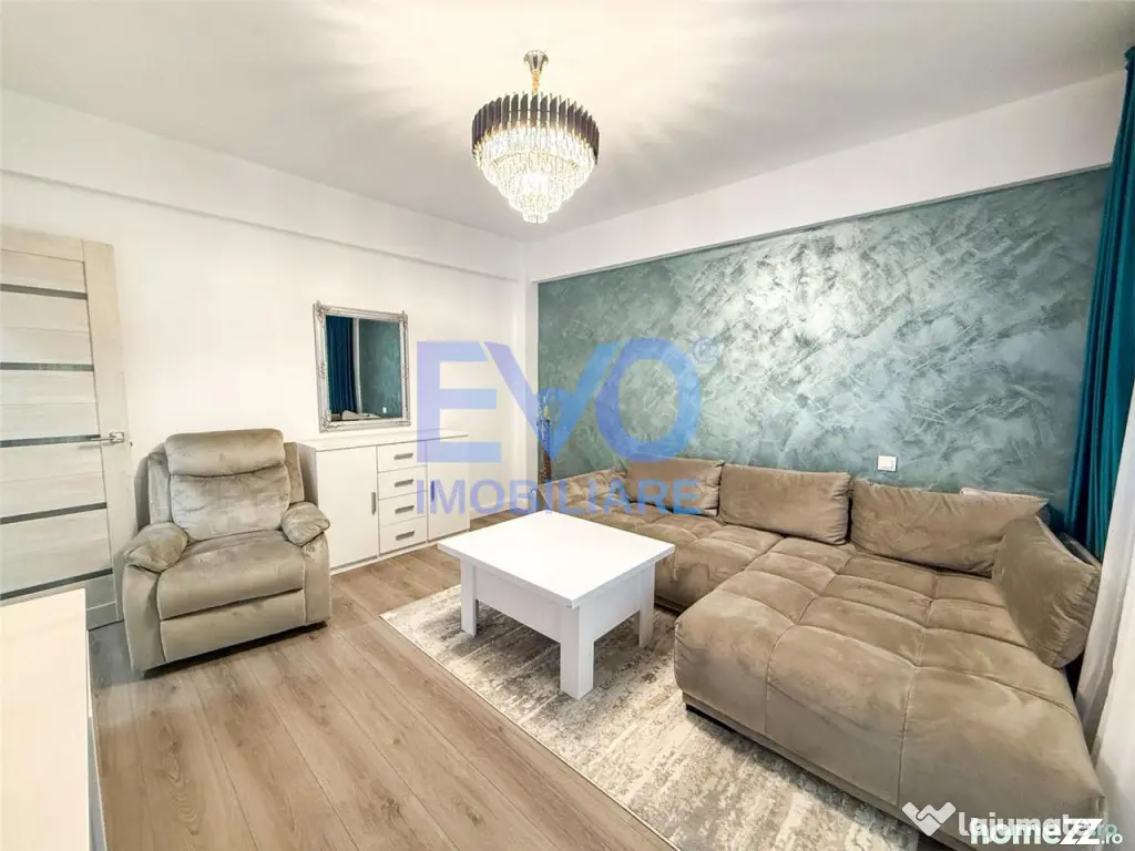 Apartament cu 2 camere, etajul 1, decomandat, geam la baie, - Rediu (Iasi)