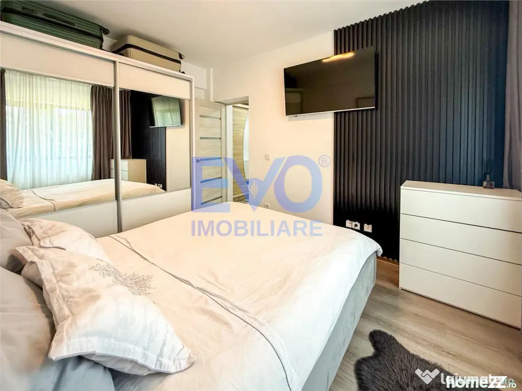 Apartament cu 2 camere, etajul 1, decomandat, geam la baie, - Rediu (Iasi)