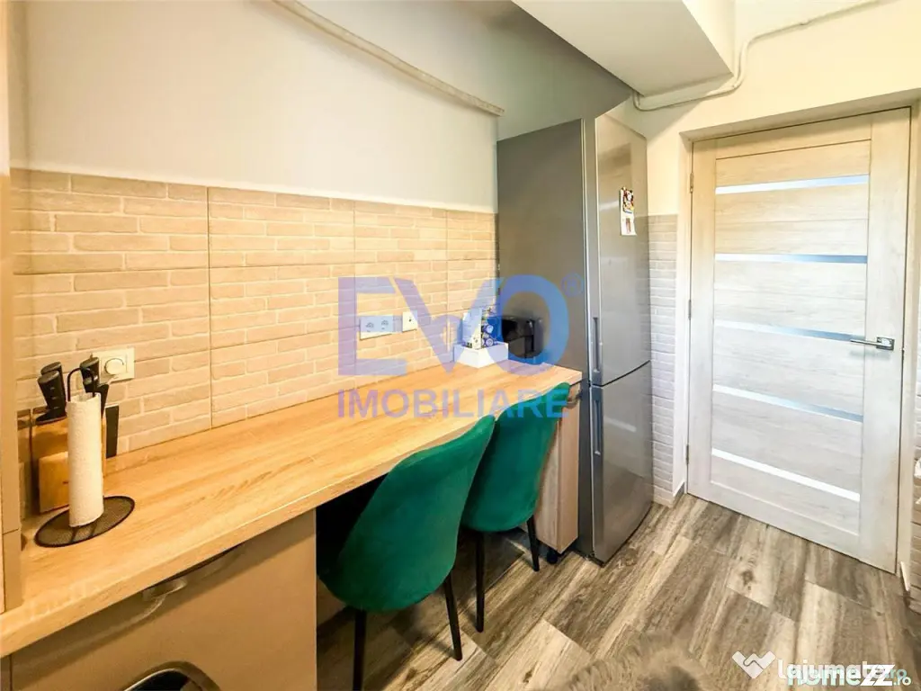 Apartament cu 2 camere, etajul 1, decomandat, geam la baie, - Rediu (Iasi)
