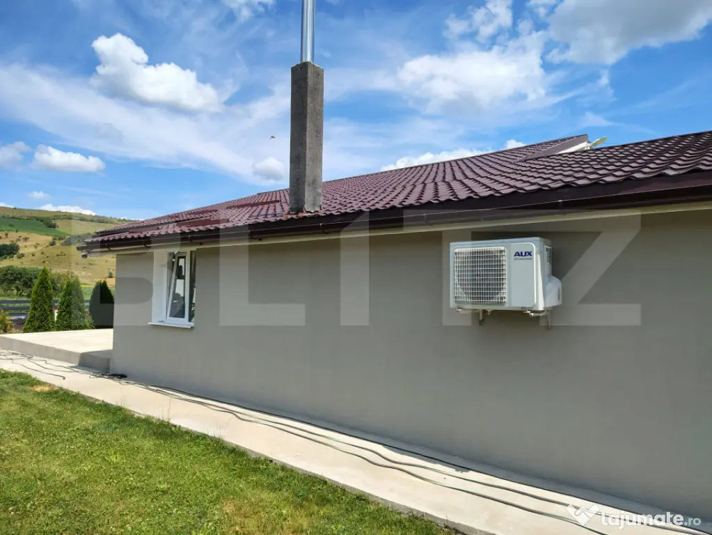 Casă individuală în natură, 4 camere, teren 1400mp, în