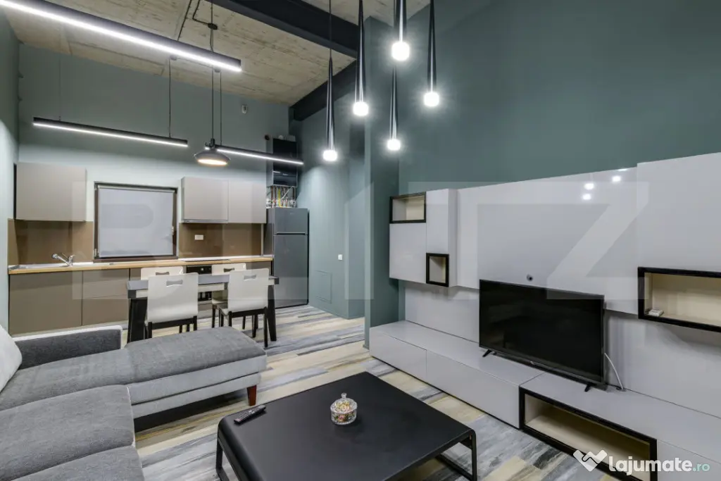 Studio premium de închiriat în construcție nouă, în