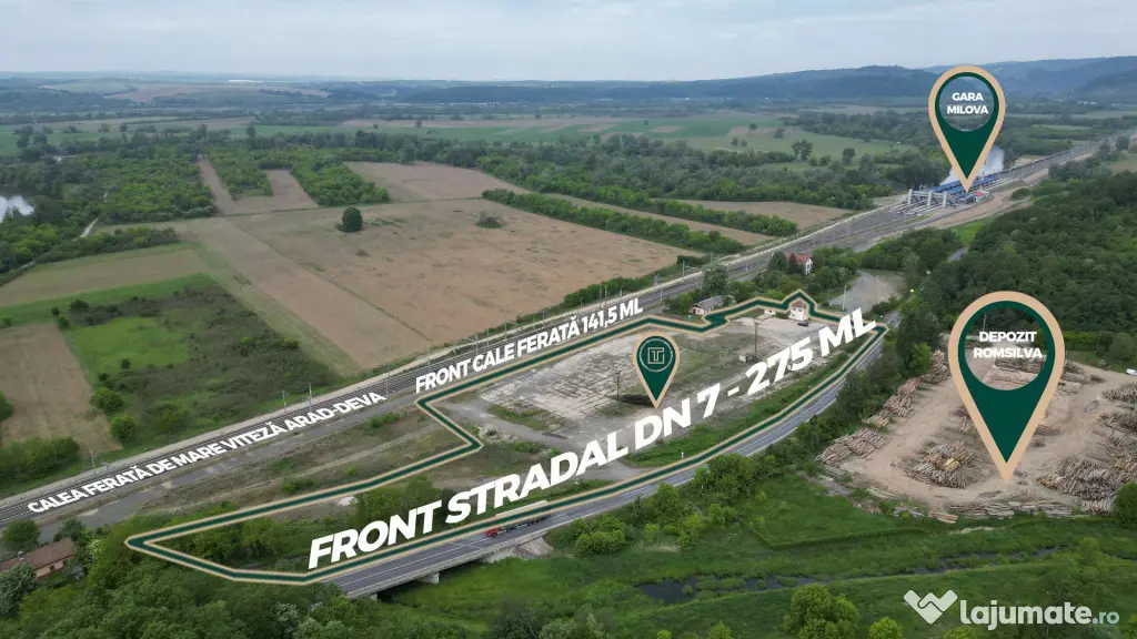 Platformă industrială cu acces strategic la DN7,oportunita