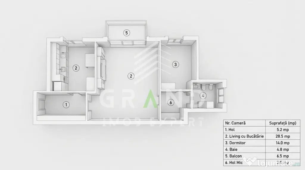 Apartament 3 Camere | Terasa | 70 MP | Aurel Vlaicu