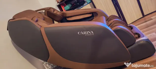 Fotoliu de masaj CARINA (GENERAȚIE 2022)
