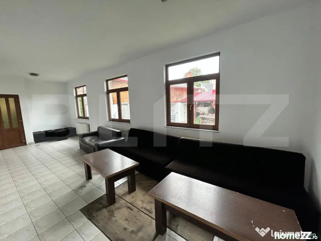 Spatiu Comercial de Inchiriat / Salva - cu terasa si curte i