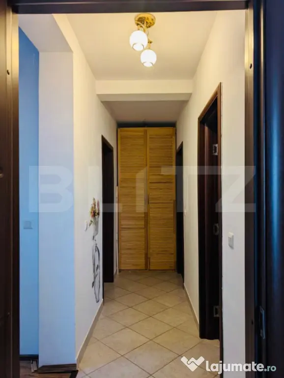 Apartament pe două niveluri, 3 camere, pet-friendly