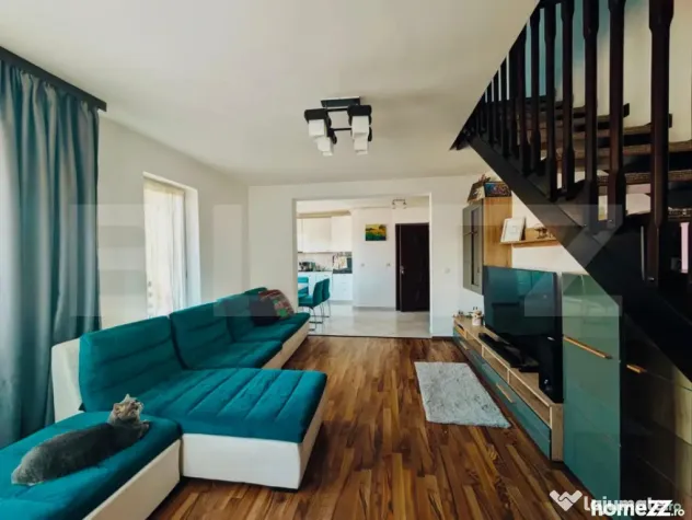 Apartament pe două niveluri, 3 camere, pet-friendly, loc de - Sanpetru (Brasov)
