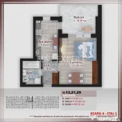 Garsonieră Spațioasă | Bloc Boutique P+3 | Comision 0% | 
