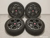 Set 4 roți complete Renault Kadjar R19, anvelope vară, senzori TPMS 