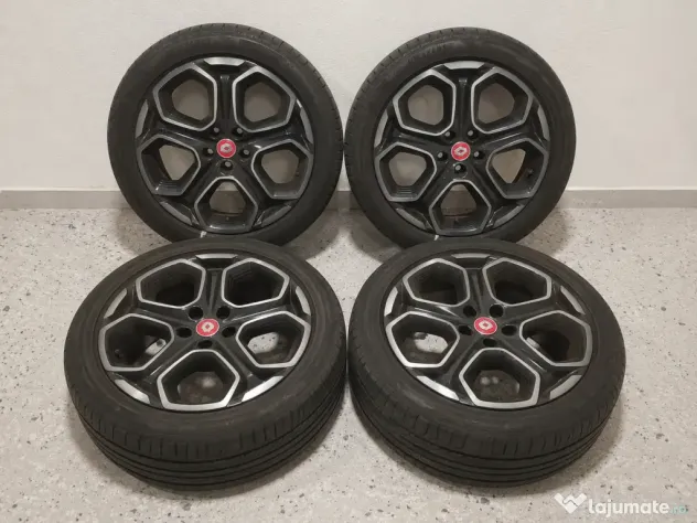 Set 4 roți complete Renault Kadjar R19, anvelope vară, senzori TPMS