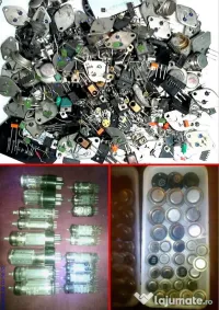 Piese electronice recuperate din aparate vechi