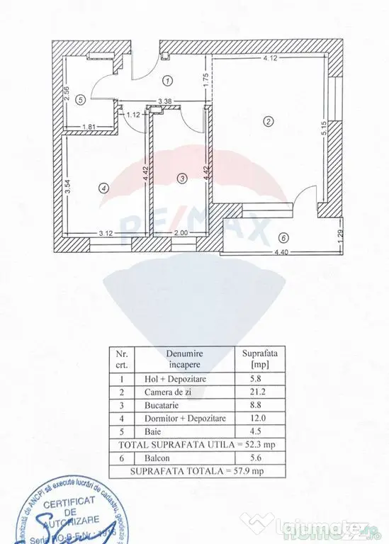 Apartament cu grădină proprie de 76 mp și vedere direc...