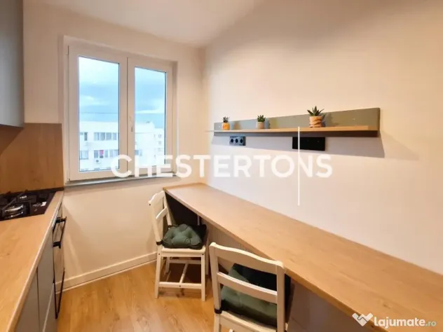 3 camere impecabil renovate | Mobilat si utilat | Bloc fara