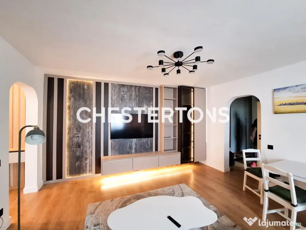 3 camere impecabil renovate | Mobilat si utilat | Bloc fara