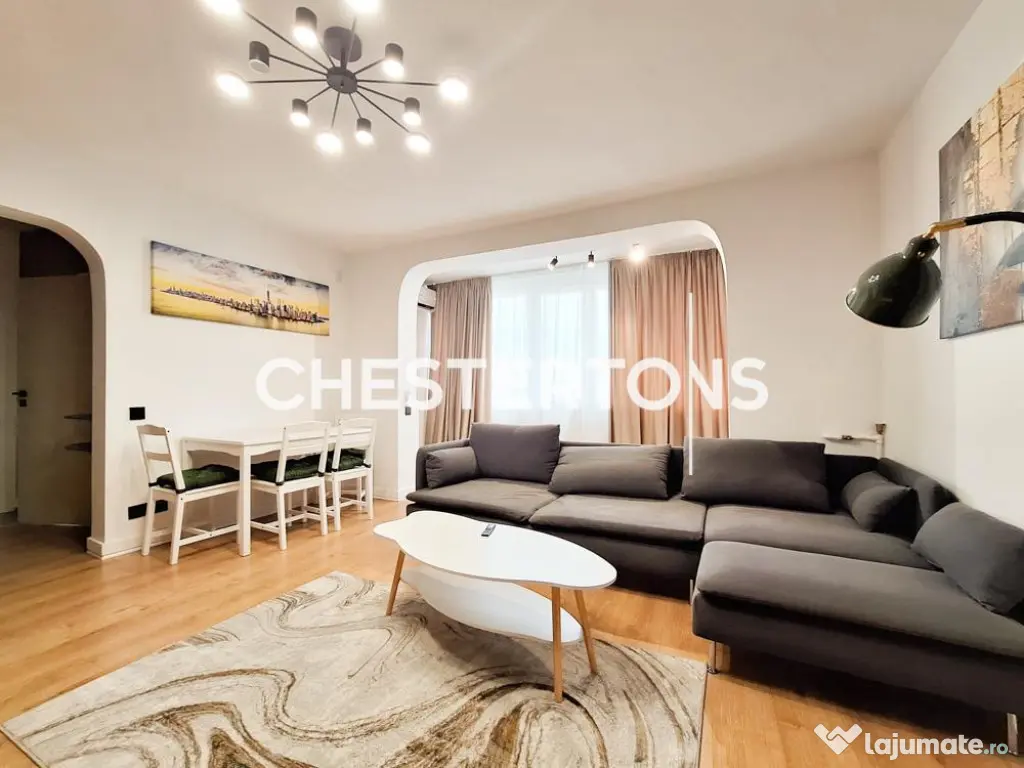3 camere impecabil renovate | Mobilat si utilat | Bloc fara