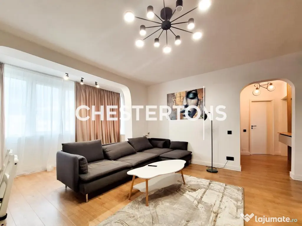 3 camere impecabil renovate | Mobilat si utilat | Bloc fara