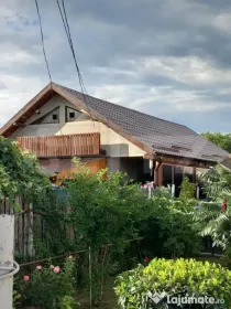 Casă cu farmec în Vișioara – terasă acoperită, curte