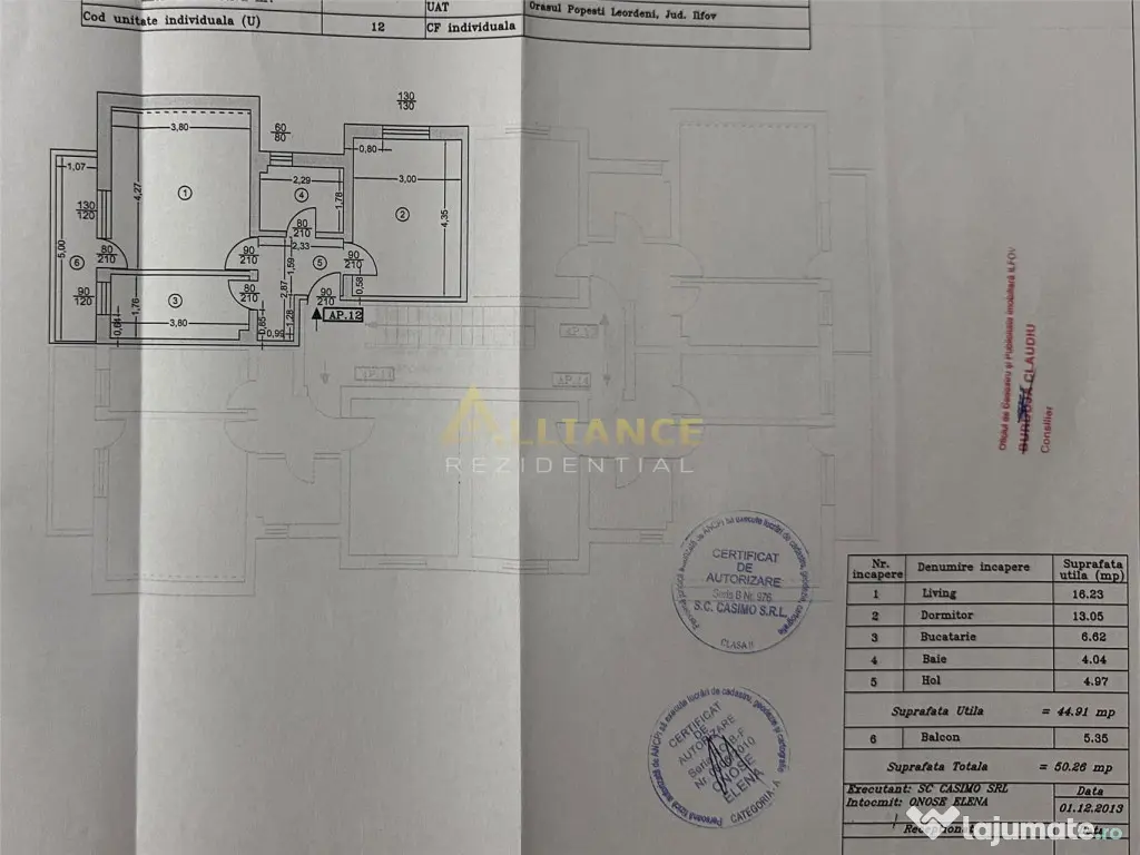 Apartament 2 camere