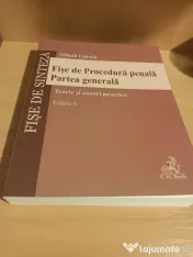 Fișe de Procedură penală. Partea generală. Mihail Udroiu 