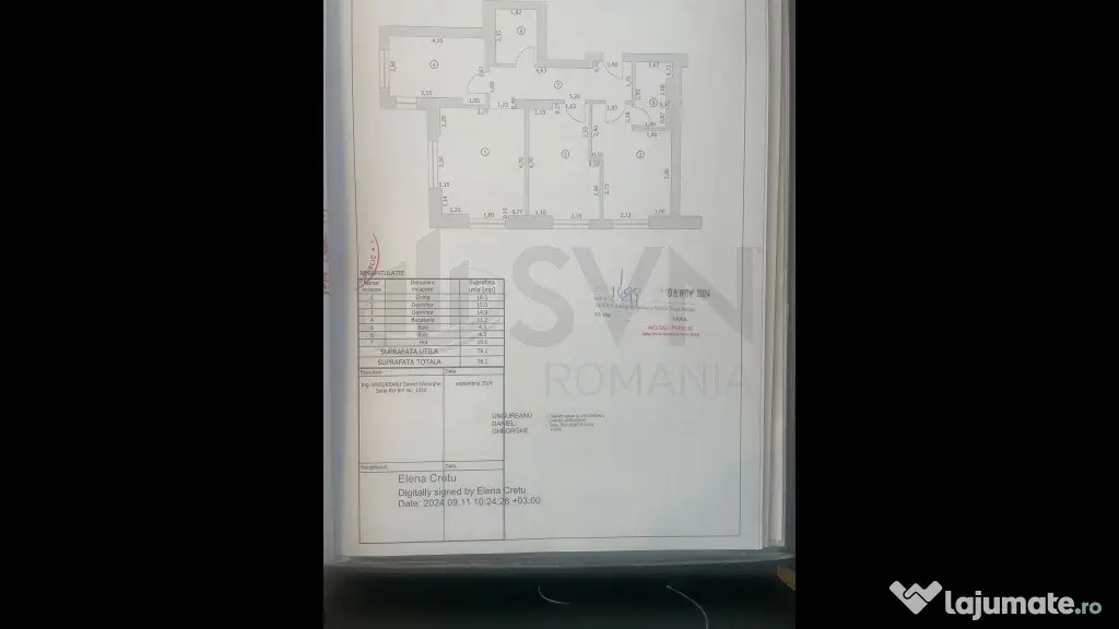 Apartament Premium 3 Camere MOBILAT CORTINA NORTH