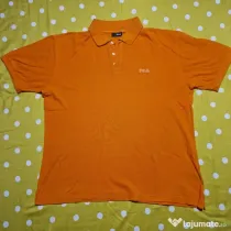 Tricou polo Fila portocaliu bărbați XL