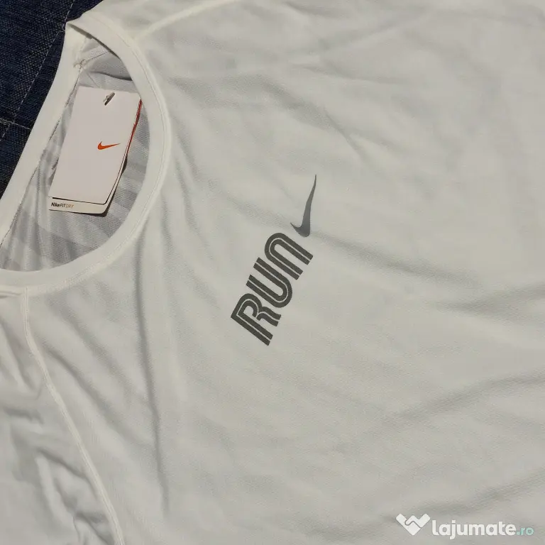 Bluză Nike Run Vintage S bărbați nouă cu etichetă Dri-FIT