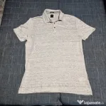 Tricou polo HUGO BOSS Tailored XXL gri melanj bărbați original