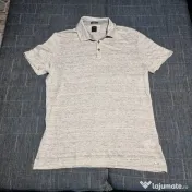 Tricou polo HUGO BOSS Tailored XXL gri melanj bărbați original