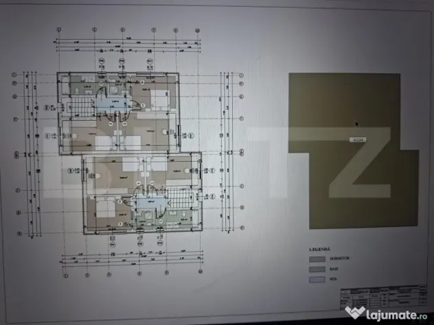 Casă tip duplex, 120 mp utili, finisată la cheie, teren 28