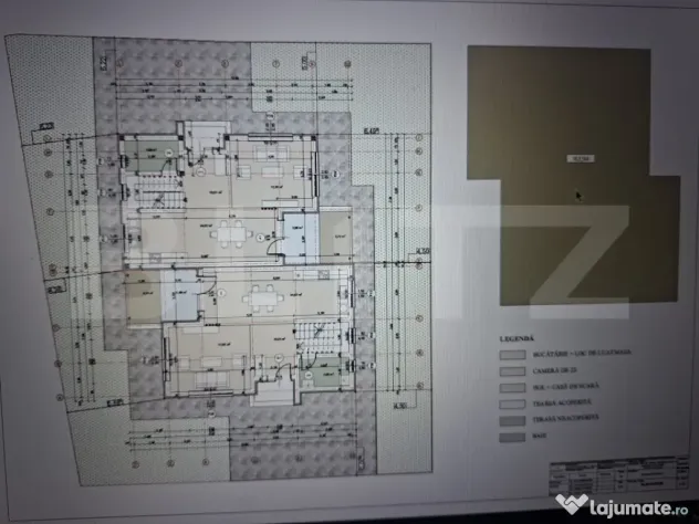 Casă tip duplex, 120 mp utili, finisată la cheie, teren 28