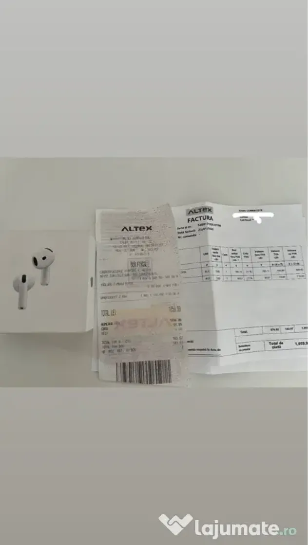 Căști apple 4 anc