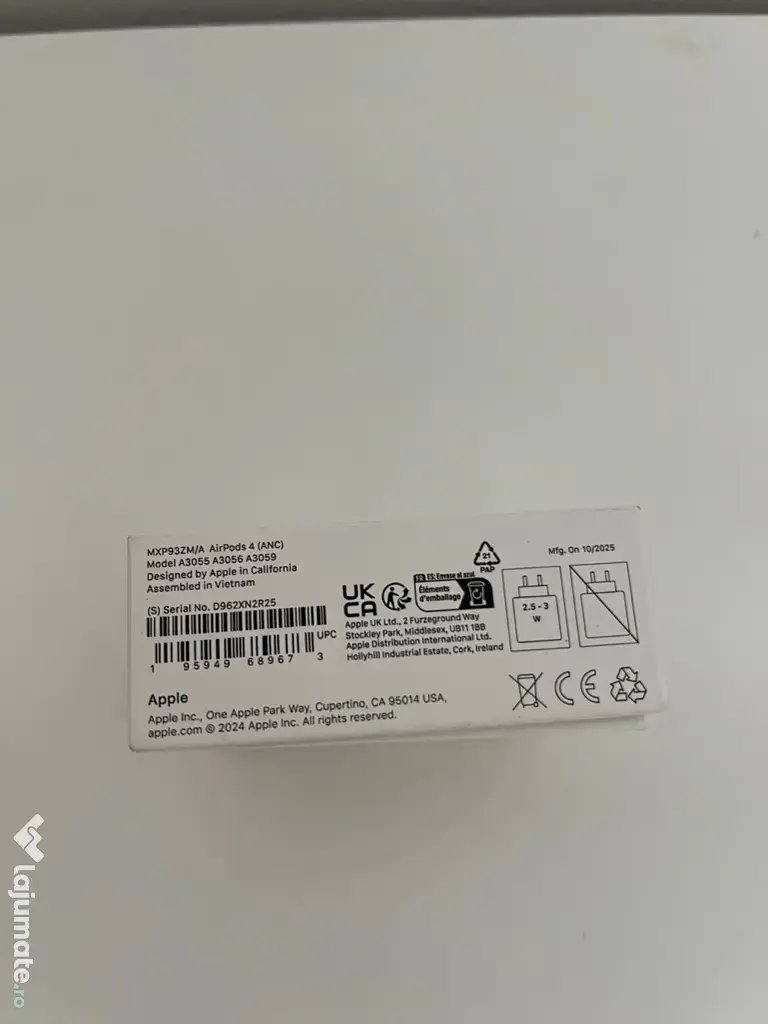 Căști apple 4 anc