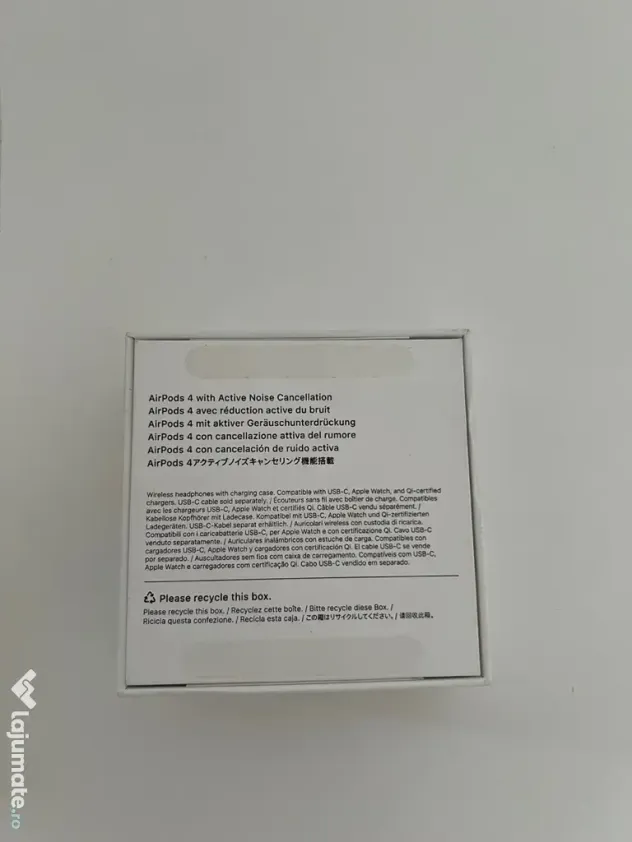 Căști apple 4 anc