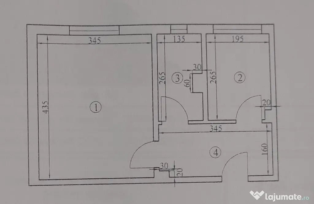 Garsoniera 30mp finisaje lux mobilata 77.000 EUR (proprietar) bloc2003
