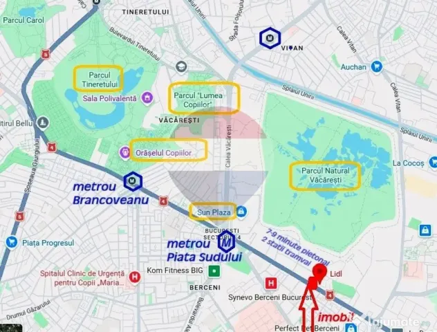 Garsoniera de vanzare decomandata | Metrou Piata Sudului ...